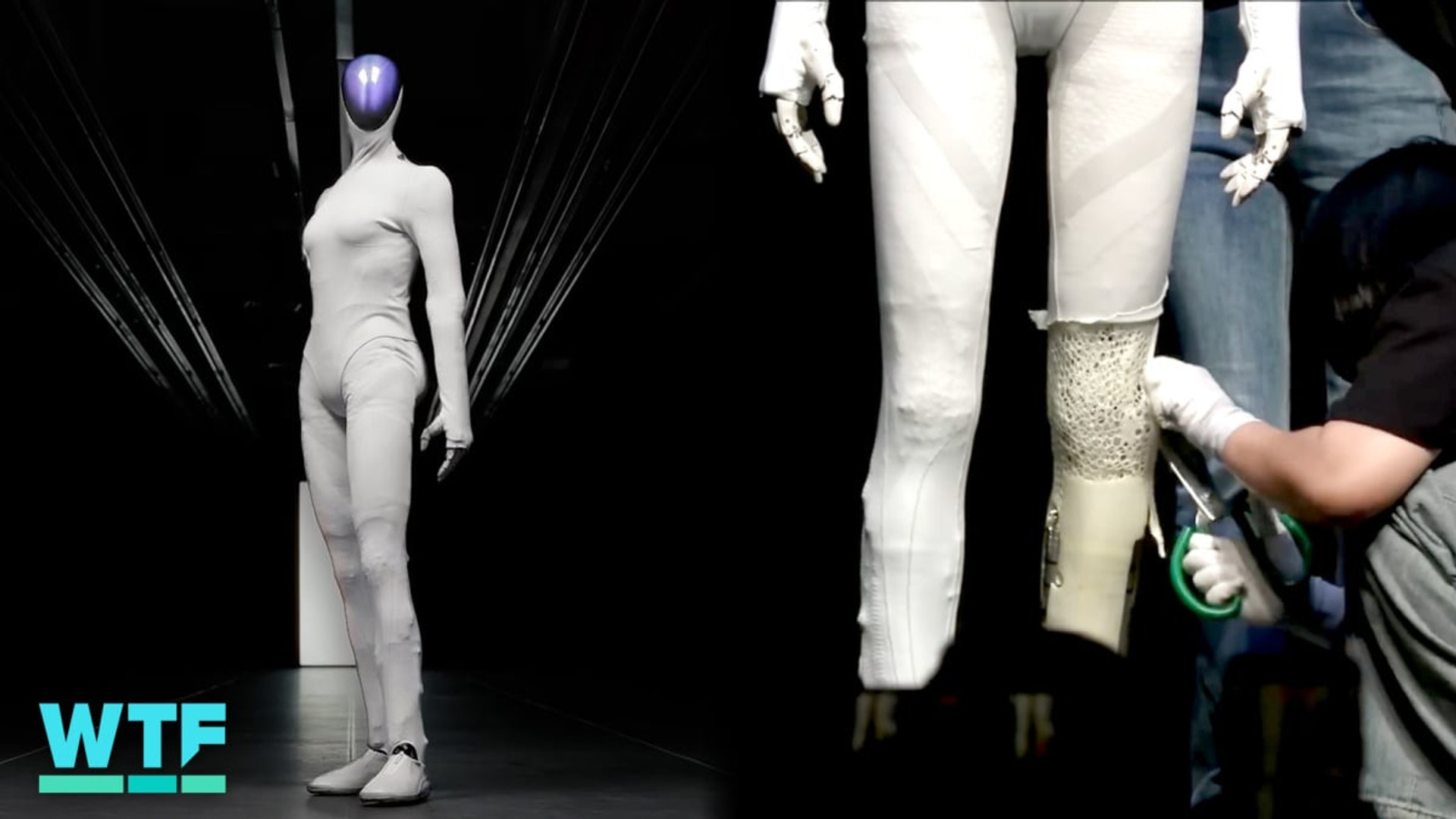 The humanoid so real they had to cut it open