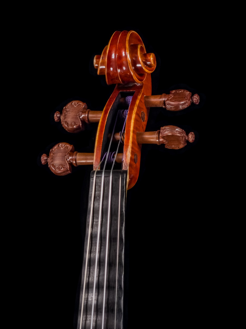 Photo 6 for 2022 "Daniel Cloutier" violin with Rippleboard, One-Piece Back