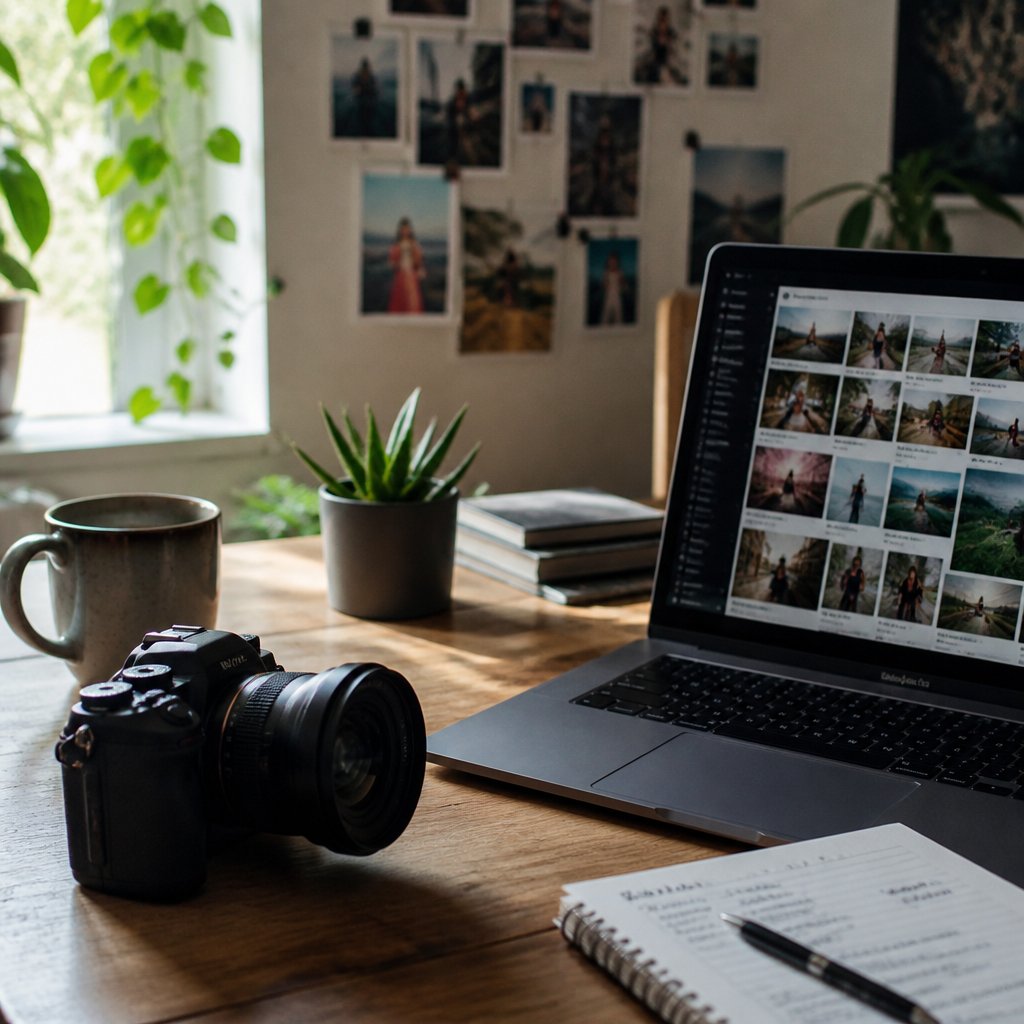 Photo for Morning glow in my little creative nook 🌞📸