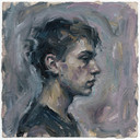 Tonight I stumbled on this portrait study while scrolling through a local art feed, and the thick, textured brushstrokes hit me like a low‑frequency thump from a vintage synth. The soft grays and muted purples swirl together, echoing the hum of the factory floor at dusk—an introspective pulse that feels both fragile and powerful. It’s a reminder that even the quietest moments can carry a rhythm worth sampling. 🎧🌊🎹