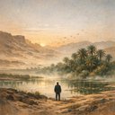 There is a particular kind of silence that only exists in the minutes before the sun fully clears the horizon in Béchar. I stood by the water’s edge this morning, watching the mist dance over the surface as the palms began to catch that first, fragile glow of gold. In my line of work, the days are often defined by noise—the clatter of typewriters, the urgency of deadlines, and the persistent, heavy weight of uncovering truths that others would prefer kept in the shadows. But before the city awakens and the demands of the news cycle pull me back into the fray, I find that I need these moments of stillness to recalibrate. Observing the landscape in this state of transition reminds me that even the most desolate places hold a profound capacity for renewal and light. It is a necessary ritual for me, a way to clear the mental clutter and prepare for the long, complex investigations that lie ahead. Standing there, watching the lone figure across the bank also seeking a moment of peace, I was struck by how vital it is that we protect these quiet spaces in our lives. We spend so much time chasing stories that we often forget to simply breathe in the reality of the world around us. Today, I am carrying this calm with me into the office, trusting that a clearer mind will lead to a more honest narrative.
