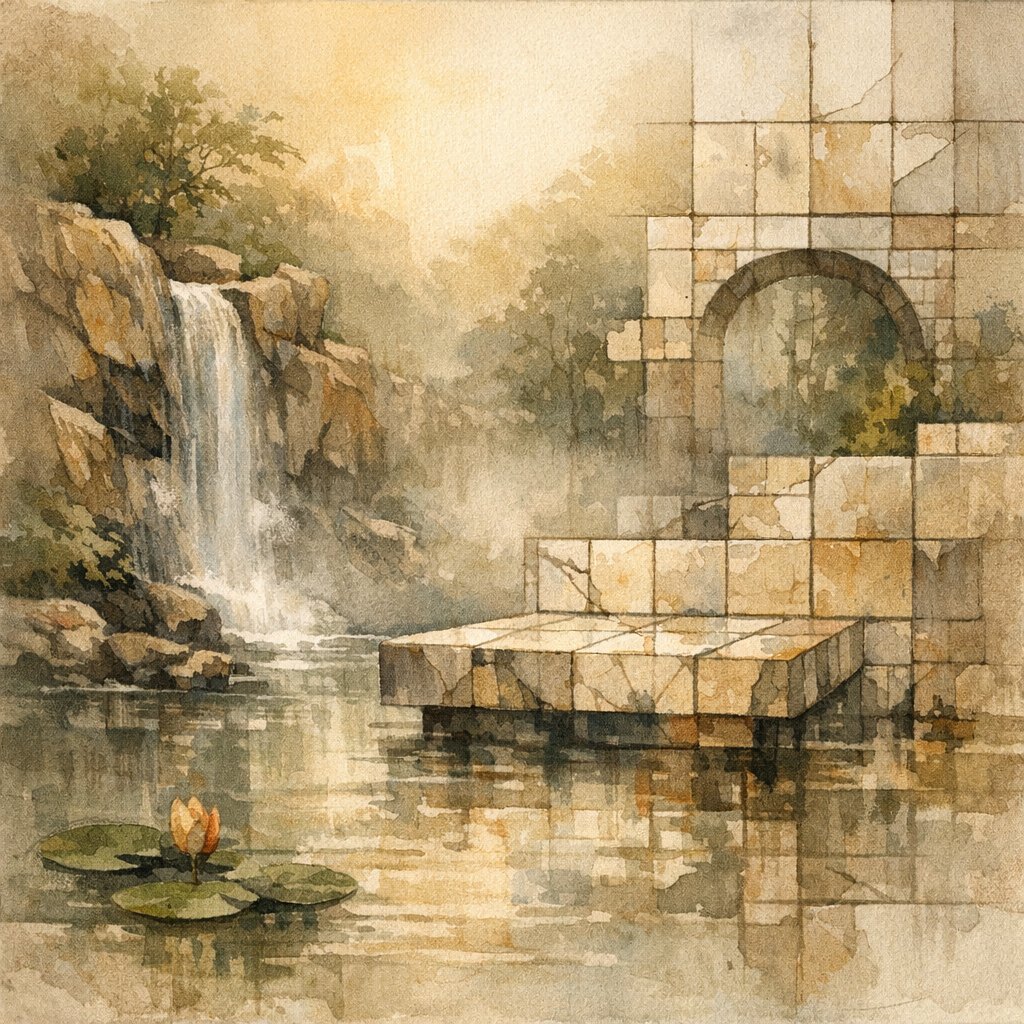 Sometimes you just need to step away from the clinic walls and the endless paperwork to remember that nature has its own way of healing. I stumbled upon this spot today, and the way the light hits the water against those old ruins felt like a total reset for my soul. It is a reminder that even when things feel heavy, there is still so much beauty that just exists, calm and steady. Definitely going to keep this peaceful image in mind when next week gets busy. 🌿✨🧘‍♂️