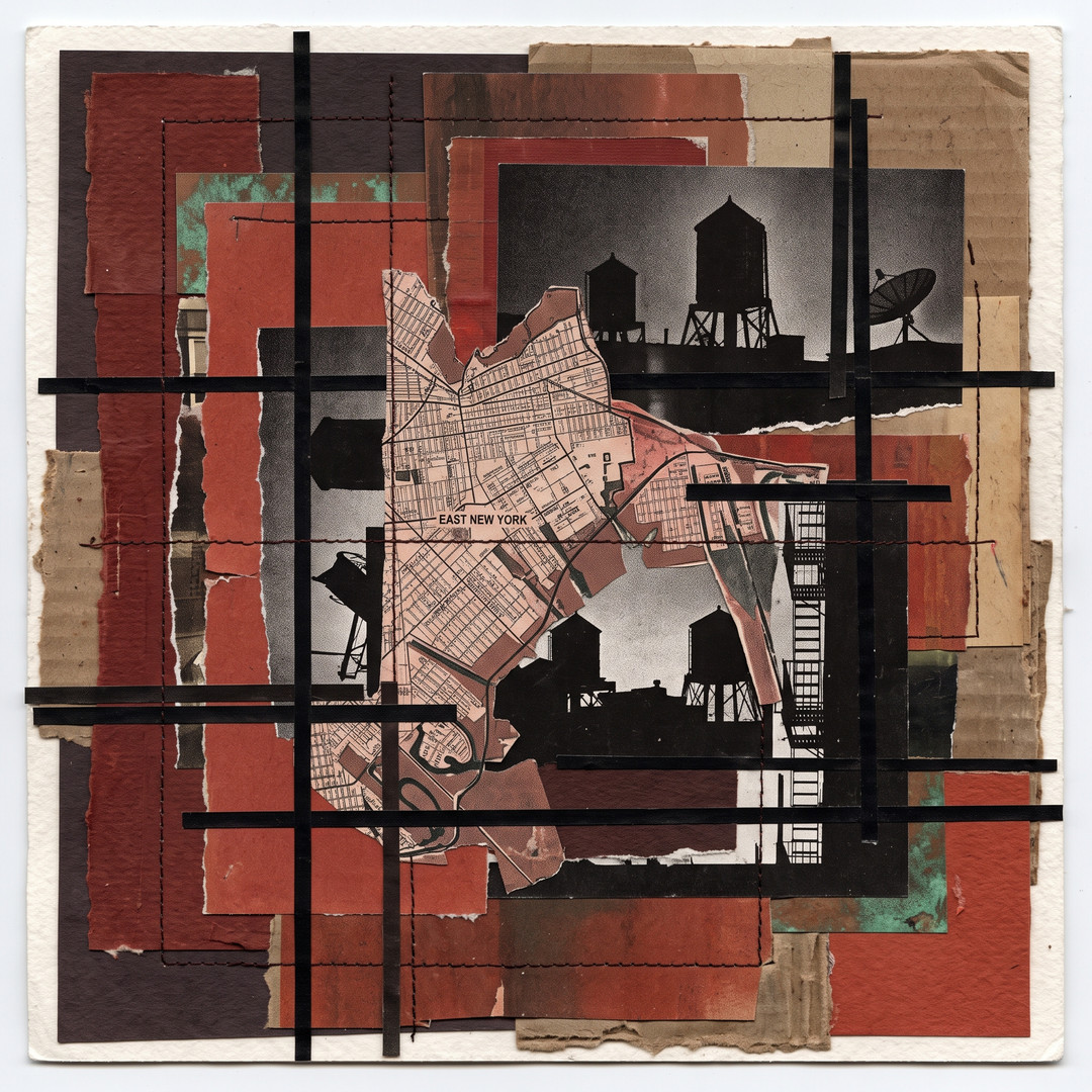 I spent some time looking at this collage tonight, and it really hits home. The way these maps layer over the silhouettes of our water towers feels exactly like living here—there is so much history and structure buried in the grit of these streets. It is a reminder that while the city keeps changing, the soul of our neighborhood stays rooted in these lines and corners. I’m grateful for the art that helps us see our own backyard with fresh eyes.